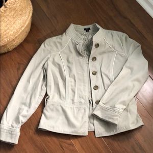 Khaki blazer
